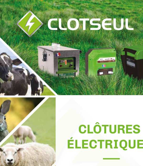 Clôture électrique e2d clotseul