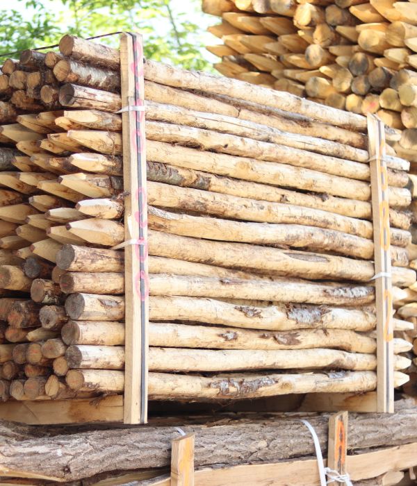 Piquet châtaignier écorcé - e2d