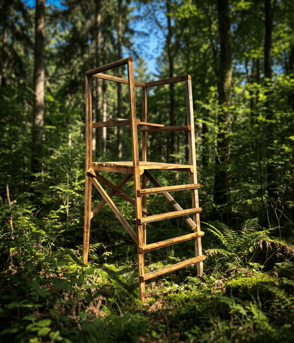 Mirador en châtaignier scié - e2d