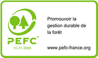 Logo PEFC Promouvoir la gestion durable de la forêt